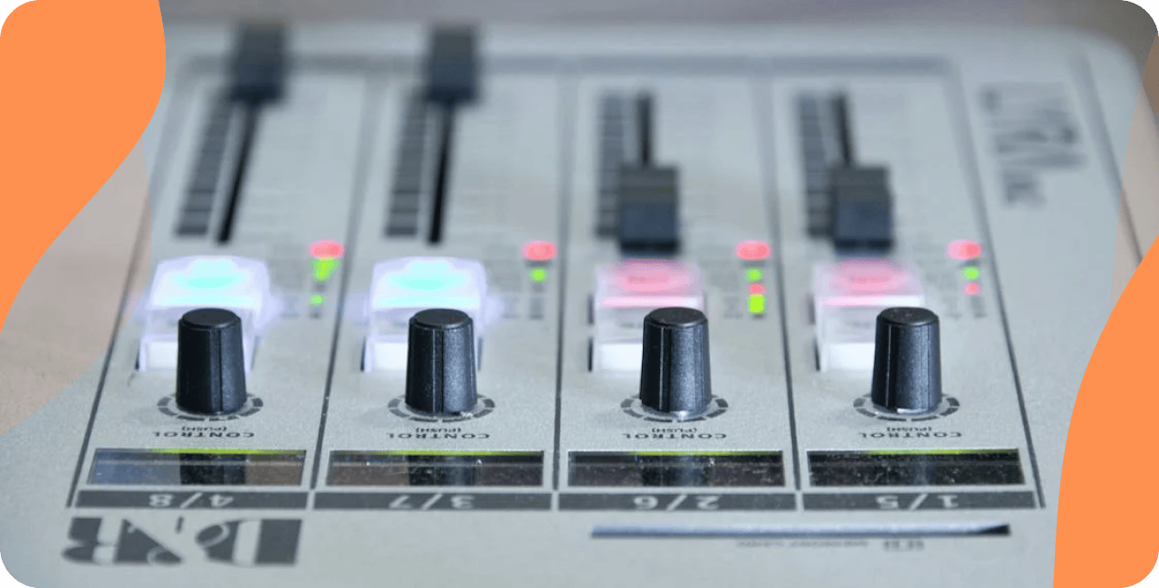 Ausrüstung für Live-Radio und Podcast