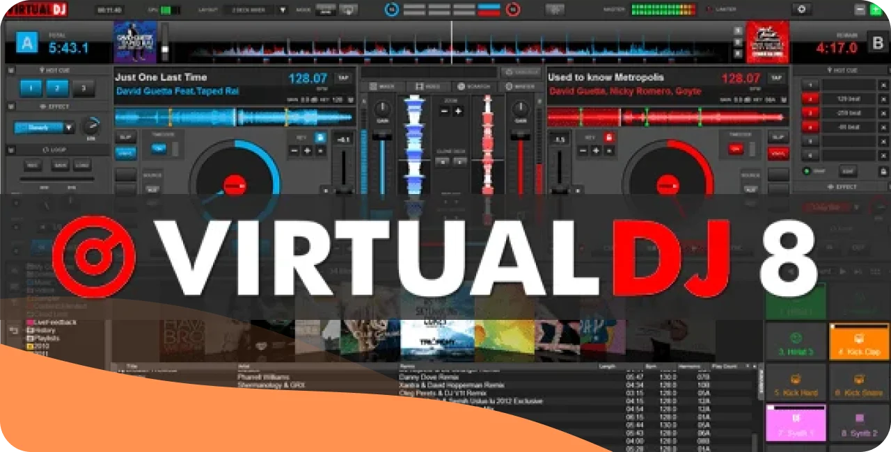software streaming radio virtual dj 8