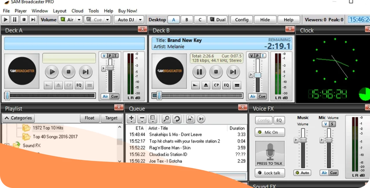 sam broadcaster pro