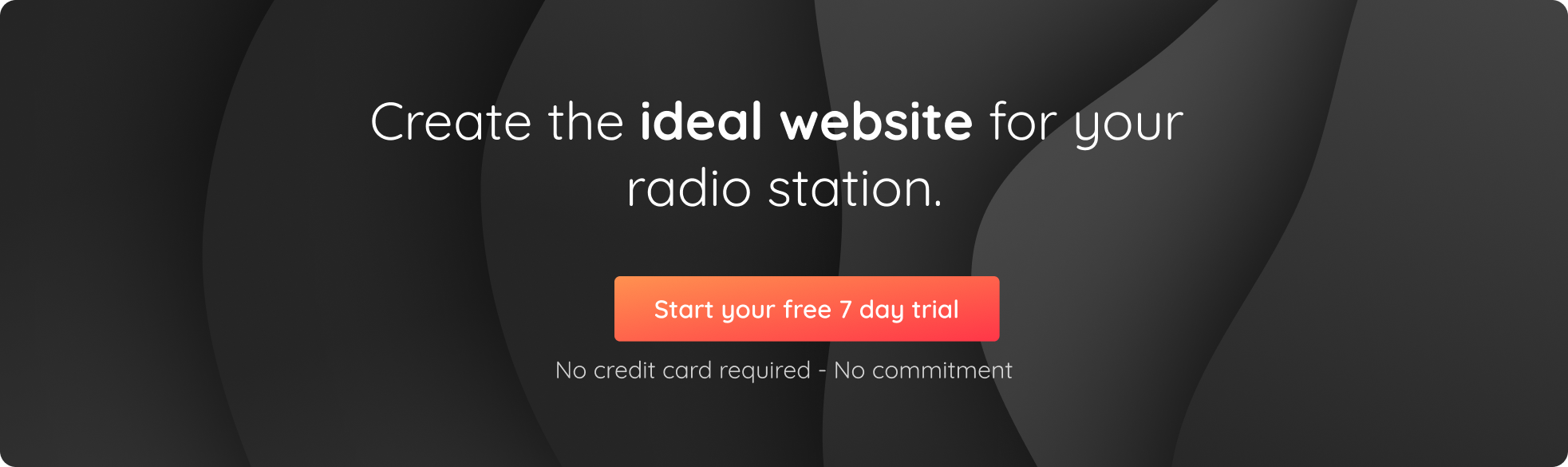 Create a website for radio with RadioKing