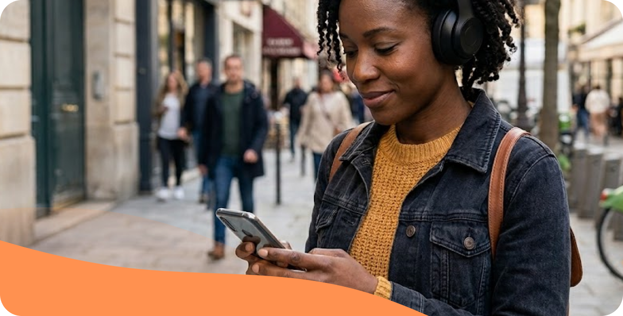 application radio données